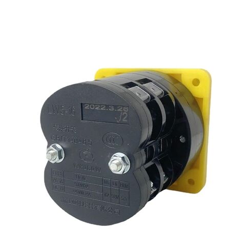 3-Speed 2-Section Rotary Switch LW5-16/2 Universal Conversion Switch Combination Dual Power Switching Control Motor in Saudi Arabia