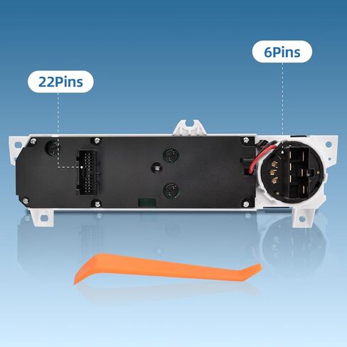 599-268 A/C Heater Climate Control Module Compatible with Honda Accord 1998-2000 and for Honda Odyssey 1998-2004 Replacement Part Number: 79600-S84-A01ZA in Kuwait