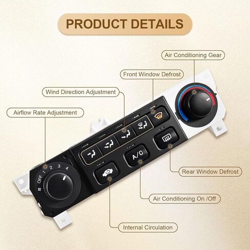 وحدة التحكم في المناخ بتيار متردد متوافقة مع هوندا أكورد 1998-2000، استبدال #599-268، 79600-S84-A01ZA in Kuwait