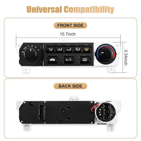 وحدة التحكم في المناخ بتيار متردد متوافقة مع هوندا أكورد 1998-2000، استبدال #599-268، 79600-S84-A01ZA in Kuwait