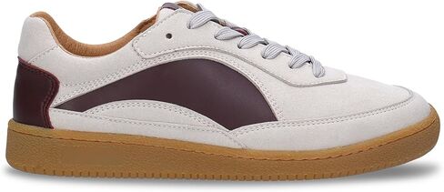 Sidney Bordeaux Vegan Sneakers - Dad Style Sneakers Made in Portugal in Saudi Arabia