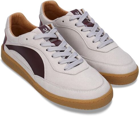 Sidney Bordeaux Vegan Sneakers - Dad Style Sneakers Made in Portugal in Saudi Arabia