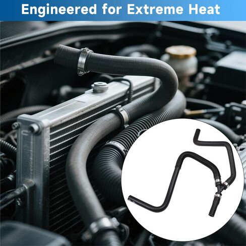 22908202 New Model Snap-on Upper Radiator Tank Inlet Hose Reservoir Hose for Cadillac ATS/CTS 2.0 2013-2018, Chevrolet 2016-2018 Camaro 4 Cyl 2.0L - Engine Coolant Overflow Recovery Tank Hose 84727330 in Saudi Arabia