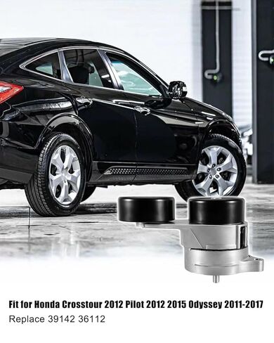 طقم محرك حزام سير السربنتين ببكرة من Tesnioner مناسب لهوندا Crosstour 2012 Pilot 2012 2015 Odyssey 2011-2017 Ridgeline 2012-2014 استبدال 39142 36112 in Kuwait