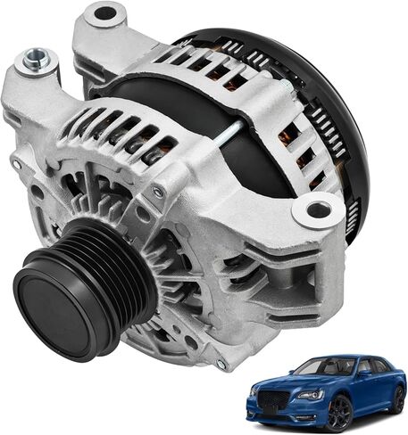 300 Amp 14V Alternator Compatible with Dodge Charger/Challenger 2011-2016 for Chrysler 300 2011-2016, for Durango 2011-2016, for Jeep Grand Cherokee 2011-2016, for Ram 1500 2016 in Kuwait
