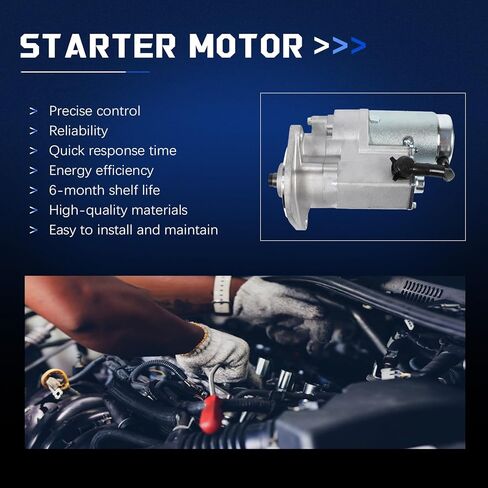 228000-3852 410-52387 12V 2.0KW 9T Starter Motor for John Deere Excavator 27C 35C 50C Isuzu 8971128650, 8971128651 ND228000-5382 8971353432 8971353430 8971128652 in Saudi Arabia