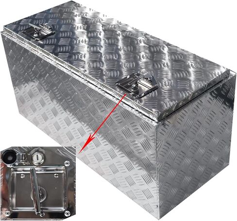 صندوق أدوات شاحنة من الألومنيوم مقاس 30 بوصة من labwork مع قفل لتخزين مقطورة صغيرة RV مسطحة in Kuwait