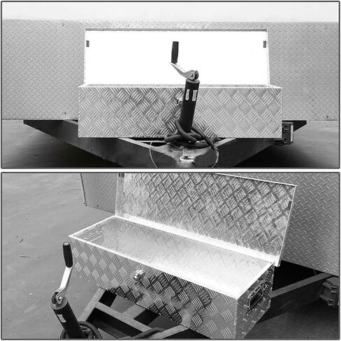 صندوق أدوات شاحنة من الألومنيوم مقاس 30 بوصة من labwork مع قفل لتخزين مقطورة صغيرة RV مسطحة in Kuwait