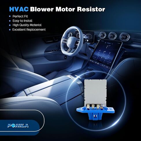 مقاوم محرك منفاخ POHIAL HVAC متوافق مع سيارات Kia وHyundai - Soul 2020-2023، Sportage 2017-2022، Tucson 2016-2020، Kona 2018-2021، Palisade 2020-2023، المكان 2020-2023 in Saudi Arabia