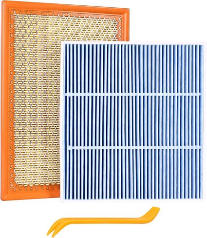 Engine Air Filter&Cabin Air Filter Combo Pack-Compatible with Toyota RAV4 2.5L 2013-2018,Camry Hybrid 2012-2017/Lexus ES300H 2013-2018-CF10285&CA10677 in Kuwait