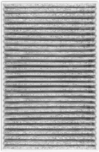 2 قطعة فلتر هواء HEPA فلتر هواء من الكربون المنشط مدمج لطراز Tesla Y 2020-2025 مدخل منشط وتكييف عالي الكفاءة لملحقات الطراز Y (للطبقة العليا من طراز Tesla Y) in Kuwait