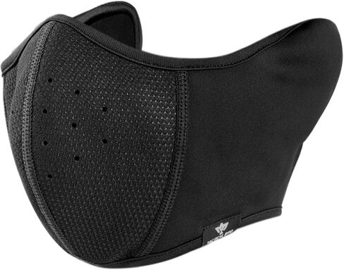 نصف قناع تزلج مقاوم للرياح من الصوف لتدفئة الأذن، غطاء وجه للشتاء البارد للرجال والنساء، قابل للتعديل لركوب الدراجات in Kuwait