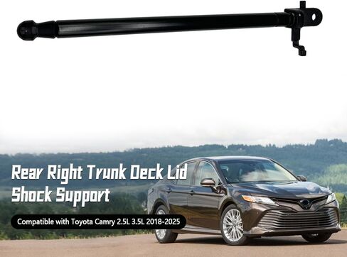 Rear Right Trunk Lift Support Fit for Toyota Camry 2.5L 3.5L 2018-2025, Trunk Deck Lid Shock Support Luggage Gate Lift Replace 64530-06010 64530-06020 in Kuwait