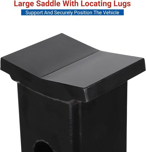 Heavy Duty Car Jack Stand, Heavy Duty Pin Type Professional Car Jack Stand with Lock, Automotive Jack Stands, Adjustable Height 11"-18", 12 Ton (26,400 Lb) Capacity, Red, 1 Pair in Kuwait