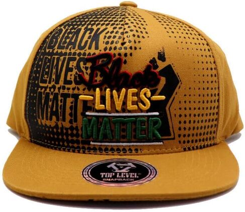 Black Pride New Top Level Black Lives Fist Timber Gold Era Snapback Hat Cap in Saudi Arabia