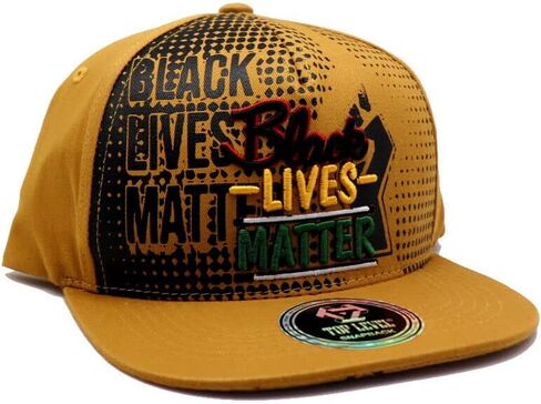 Black Pride New Top Level Black Lives Fist Timber Gold Era Snapback Hat Cap in Saudi Arabia