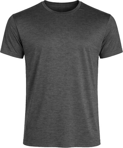 Galaxy by Harvic Men's Moisture Wicking Performance Short Sleeve Active Tee (3-Pack) in Kuwait