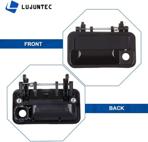 LUJUNTEC Exterior Door Handle Front Driver Side Replacement for1989-1994 for Geo Metro for Pontiac Firefly for Suzuki Swift Smooth Black in Saudi Arabia