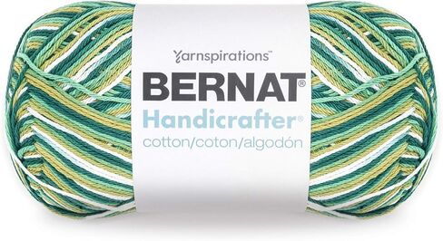 Bernat Handicrafter Cotton Yarn, Gauge 4 Medium Worsted, Creamsicle in Saudi Arabia