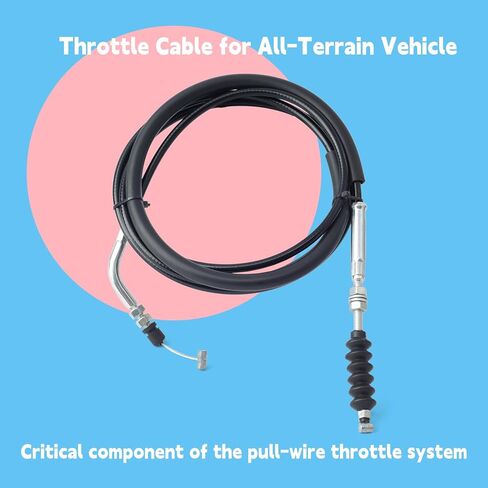 540120127 Throttle Cable Compatible with Kawasaki Mule 600 610 SX All-Terrain Vehicle 4X4, Drive Shift Control Cable Replace 540120702 54012-0127 54012-0702 in Kuwait