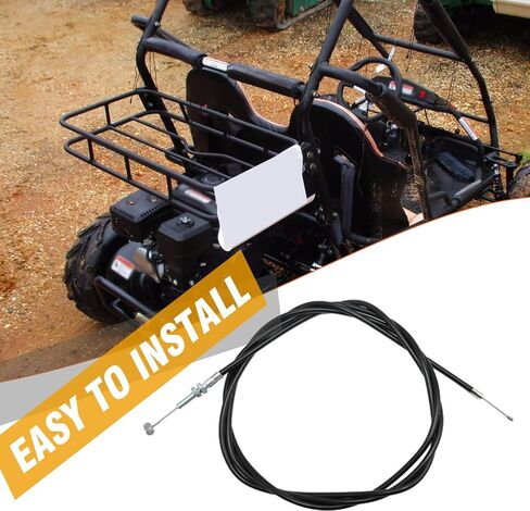 84'' Go Kart Throttle Cable Kit, Replacement Coleman KT196 Go Kart Parts Predator 196cc 212cc 224cc 6.5HP Engine, Replacement for Hisun HS200GK Off Road Gas Powered Go Kart Cart in Saudi Arabia