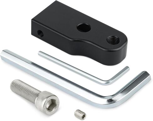 Neutral Gear Shift Assist Shifter Rod Lever Extension Bracket Kit for Harley-Davidson Softail FXS FLS 2000-2017 Touring 1999-2016 Twin Cam Black in Saudi Arabia