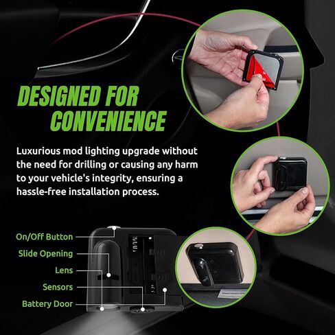 Seattle Seahawks Super Bowl 60 Champions LED Car Door Light, Official NFL Battery Powered Logo Projector in Kuwait