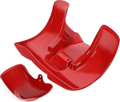 2PCS Red Front & Rear ATV Fender Kit Compatible with 1978-1985 Honda ATC70 Mudguard Mud Flaps Fender Protector in Saudi Arabia