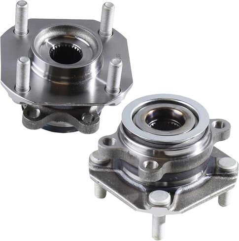 2 x 513297 Front Wheel Bearing Hub Assembly with 4 Lug Compatible with Nissan Sentra 2007-2012(Front; 2.0L Only) in Kuwait