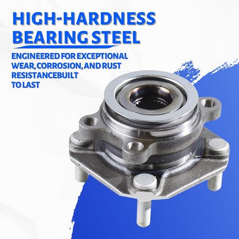 2 x 513297 Front Wheel Bearing Hub Assembly with 4 Lug Compatible with Nissan Sentra 2007-2012(Front; 2.0L Only) in Kuwait