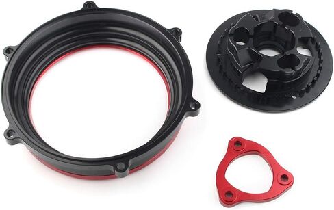 Cnamid5 Motor Clear Clutch Cover Spring Retainer Pressure Plate For Ducati PANIGALE V4/S 2019-2022 STREETFIGHTER V4/S 2019-2022 PANIGALE V4 SPECIALE 2019-2022 in Saudi Arabia