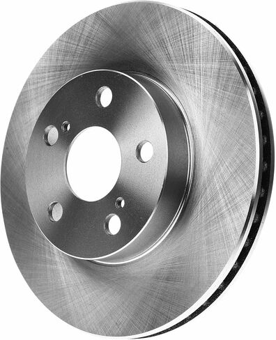 A-Premium Front and Rear Vented Disc Brake Rotors + Drums + Shoes + Ceramic Pads Kit Compatible with Select Toyota Models - Prius 2004 2005 2006 2007 2008, 12-PC Set in Saudi Arabia