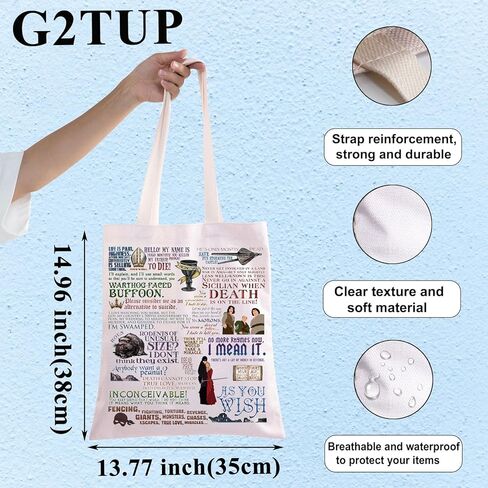 G2TUP الأميرة الحوذان حمل حقيبة ويستلي المشجعين هدية كما يحلو لك حقيبة كتف الأمير همبردينك وإنيجو مونتويا المشجعين هدية in Saudi Arabia