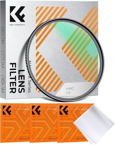 K&F Concept 37mm MC UV Protection Filter Slim Frame with 18-Multi-Layer Coatings for Camera Lens (K-Series) in Kuwait