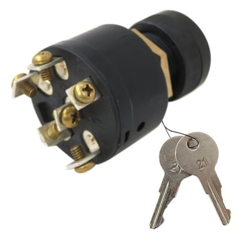 Boat Ignition Key Switch Push to Choke for Mercury Outboard Off-On-Start 6 Terminals in Kuwait