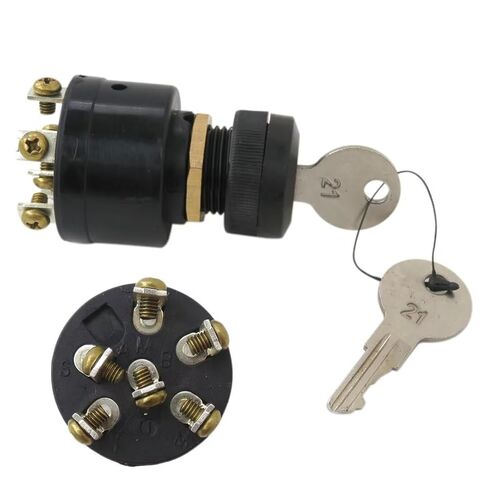 Boat Ignition Key Switch Push to Choke for Mercury Outboard Off-On-Start 6 Terminals in Kuwait