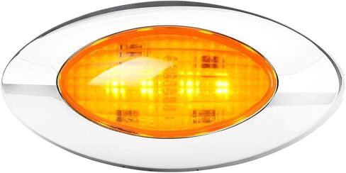 GG Grand General 79253 Small Y2k Amber/Clear 4 LED High/Low Sealed Light, 3 Wires in Saudi Arabia