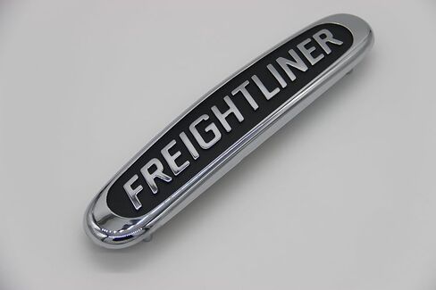 Replacement Aftermarket Grill Freightliner Emblem 10" Long Semi Truck Chrome Logo in Saudi Arabia