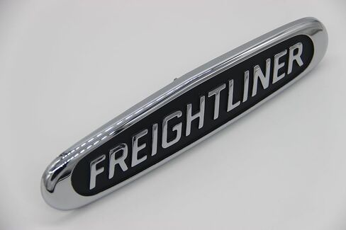 Replacement Aftermarket Grill Freightliner Emblem 10" Long Semi Truck Chrome Logo in Saudi Arabia