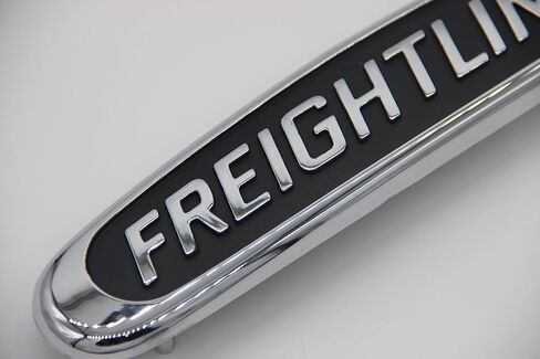 Replacement Aftermarket Grill Freightliner Emblem 10" Long Semi Truck Chrome Logo in Saudi Arabia