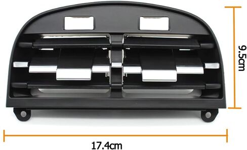 Rear Center A/C Air Vent Outlet Panel Grille Cover Compatible for Maserati Ghibli 2014-2020 Replaces OE# 670021523-C 670021523 in Kuwait