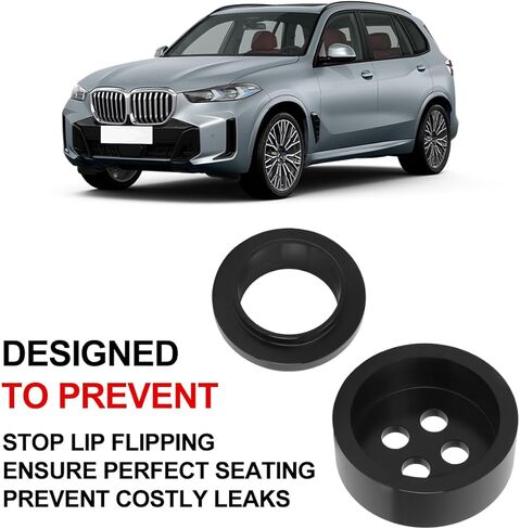 أداة تثبيت ختم العمود المرفقي الأمامي من Motoparty لسيارة BMW M57 M47، مجموعة ألومنيوم مكونة من قطعتين in Kuwait