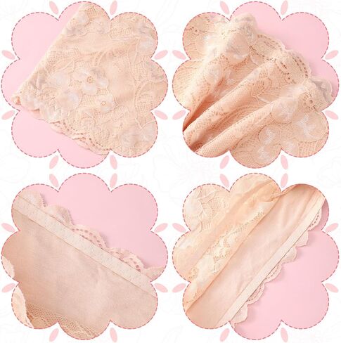 3 قطع من غطاء فتحة العنق المنخفضة، غطاء فتحة الصدر من الدانتيل، غطاء فتحة الصدر من الدانتيل، فتحة علوية من الدانتيل، حمالة صدر قابلة للتمدد، لفافة على الصدر، حشوات محتشمة لفساتين منخفضة القطع، متعددة الألوان in Kuwait