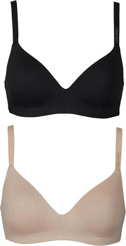 Ladies Lightly Lined Wireless Bra (2- Pack) -1806104 Calvin-Klien. in Saudi Arabia