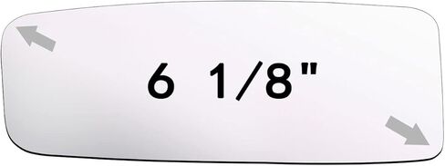 ReYee Side Mirror Glass fit for 2006-2020 Dodge Sprinter 2500 3500 Freightliner Sprinter 2500 3500 Mercedes-Benz Sprinter 1500 2500 3500 Driver Left Side Convex Adhesive in Kuwait