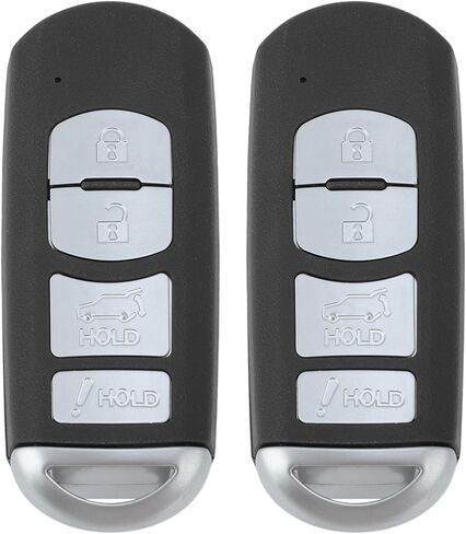 X AUTOHAUX WAZX1T763SKE11A04 315Mhz Replacement Keyless Entry Remote Smart Key Fob for Mazda CX-7 for Mazda CX-9 10-15 TEY1-67-5RY TEY1675RY 4Buttons 2Pcs in Saudi Arabia