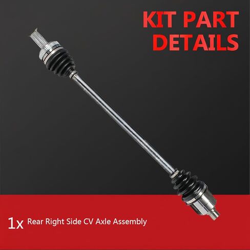 CV Axle Shaft Assembly FWD AWD Compatible with Kia Sportage 2009-2016 2.4L L4, Hyundai Tucson 2014-2015 2.0L L4 Rear Right Side CV Axles Joint in Saudi Arabia