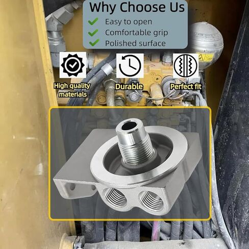 4770/24770 Fuel Filter Base,Diesel Fuel Filter Remote Mounting Base Fit For CAT 1R-0749 1R-0750 2 Micron,For Napa 3405/3528/3352,For WIX 33405/33528/33352 14/2/6 Micron water separator in Kuwait