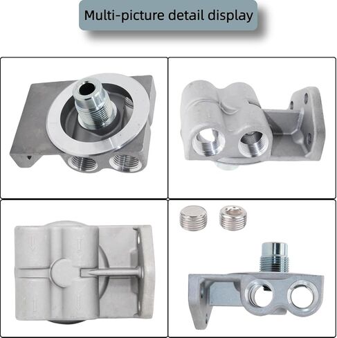 4770/24770 Fuel Filter Base,Diesel Fuel Filter Remote Mounting Base Fit For CAT 1R-0749 1R-0750 2 Micron,For Napa 3405/3528/3352,For WIX 33405/33528/33352 14/2/6 Micron water separator in Kuwait