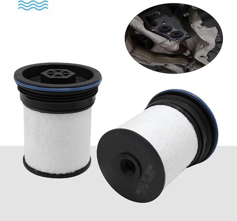 2 Packs Diesel Fuel Filters 4726067AA Replacement for 2014-2017 Jeep Grand Cherokee 3.0L 4x2 4x4 V6 Turbo Diesel in Saudi Arabia